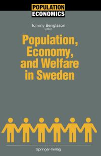 Book Cover for Population, Economy, and Welfare in Sweden by Tommy Bengtsson