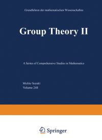 Book Cover for Group Theory II by M Suzuki