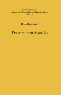 Book Cover for Handbook for Automatic Computation by Heinz Rutishauser