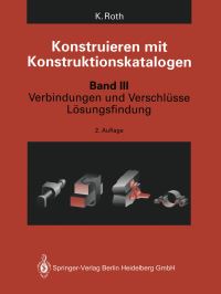 Book Cover for Konstruieren Mit Konstruktionskatalogen by Karlheinz Roth