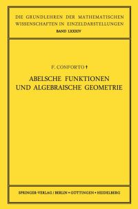 Book Cover for Abelsche Funktionen Und Algebraische Geometrie by Fabio Conforto