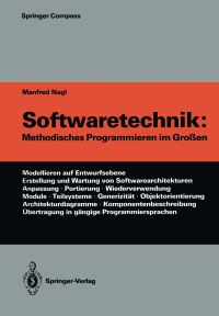 Book Cover for Softwaretechnik by Manfred Nagl