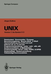 Book Cover for UNIX by Jürgen Gulbins