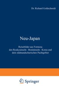 Book Cover for Neu-Japan by Richard Goldschmidt