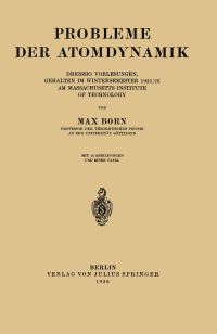 Book Cover for Probleme Der Atomdynamik by Max Born