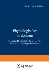 Book Cover for Physiologisches Praktikum by Emil Abderhalden