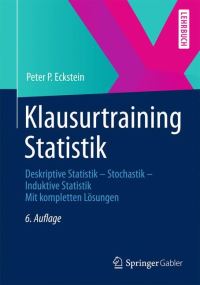 Book Cover for Klausurtraining Statistik by Peter P Eckstein