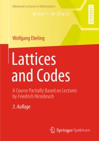 Book Cover for Lattices and Codes by Wolfgang Ebeling