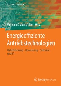 Book Cover for Energieeffiziente Antriebstechnologien by Wolfgang Siebenpfeiffer