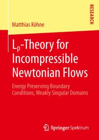 Book Cover for Lp-Theory for Incompressible Newtonian Flows by Matthias Köhne
