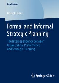 Book Cover for Formal and Informal Strategic Planning by Daniel Ebner