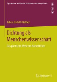 Book Cover for Dichtung Als Menschenwissenschaft by Tabea DörfeltMathey