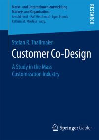 Book Cover for Customer Co-Design by Stefan R Thallmaier
