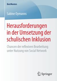 Book Cover for Herausforderungen in Der Umsetzung Der Schulischen Inklusion by Sabine Oymanns
