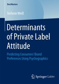 Book Cover for Determinants of Private Label Attitude by Stefanie Weiss