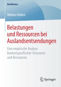 Book Cover for Belastungen Und Ressourcen Bei Auslandsentsendungen by Markus Hoben