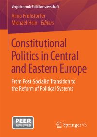 Book Cover for Constitutional Politics in Central and Eastern Europe by Anna Fruhstorfer, Michael Hein