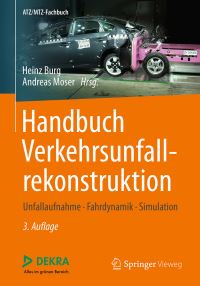 Book Cover for Handbuch Verkehrsunfallrekonstruktion by Heinz Burg, Andreas Moser