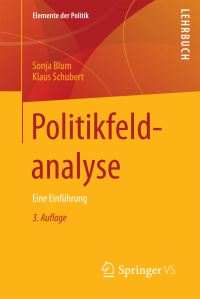 Book Cover for Politikfeldanalyse by Sonja Blum, Klaus Schubert