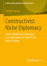 Book Cover for Constructivist Niche Diplomacy by Nicolas Fromm