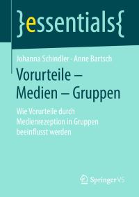 Book Cover for Vorurteile - Medien - Gruppen by Johanna Schindler, Anne Bartsch