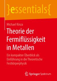 Book Cover for Theorie Der Fermiflüssigkeit in Metallen by Michael Kinza