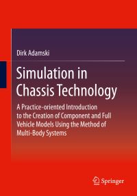 Book Cover for Simulation in Chassis Technology by Dirk Adamski