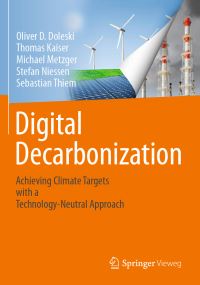 Book Cover for Digital Decarbonization by Oliver D Doleski