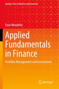 Book Cover for Applied Fundamentals in Finance by Enzo Mondello