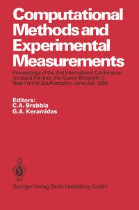Book Cover for Computational Methods and Experimental Measurements by C A Brebbia, G A Keramidas