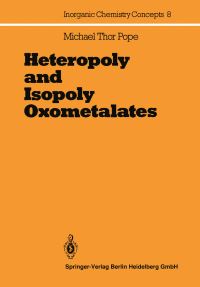 Book Cover for Heteropoly and Isopoly Oxometalates by MT Pope