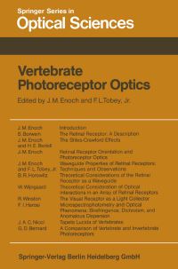 Book Cover for Vertebrate Photoreceptor Optics by JM Enoch, WS Stiles, FL Jr Tobey