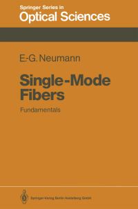 Book Cover for Single-Mode Fibers by ErnstGeorg Neumann