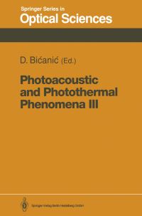 Book Cover for Photoacoustic and Photothermal Phenomena III by Dane Bicanic