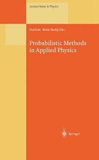 Book Cover for Probabilistic Methods in Applied Physics by Paul Kree, W Wedig