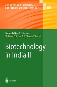 Book Cover for Biotechnology in India II by Tarun K. Ghose, S. Chand, Purnendu Ghosh, T.K. Ghose, P. Ghosh, S.K. Gupta, B.B. Lohray, K. Mazumdar-Shaw, P. Mishra, S. Nath, A.K. Panda, S. Suryanarayan
