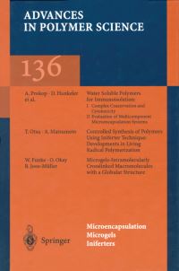 Book Cover for Microencapsulation/Microgels/Iniferters by S DiMari, W Funke, MA Haralson, DJ Hunkeler, B JoosMüller, A Matsumoto, O Okay, T Otsu, AC Powers, A Prokop, TG Wang, RR Whitesell