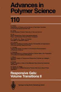 Book Cover for Responsive Gels by K Dusek, JH Burban, EL Cussler, SH Gehrke, O Hirasa, S Hirotsu, M Irie, E Kokufuta, T Okano, A Suzuki, M Suzuki, M Tokita, P Verdugo, KL Wang