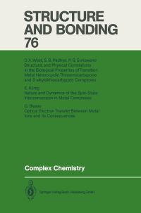 Book Cover for Complex Chemistry by G Blasse, E König, SB Padhye, PB Sonawane, DX West