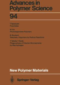 Book Cover for New Polymer Materials by B Boutevin, Yoshito Ikada, Masahiro Irie, Yasuhiko Tabata, Tohru Takekoshi