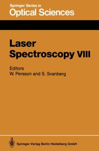 Book Cover for Laser Spectroscopy VIII by Willy Persson, Sune Svanberg
