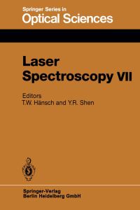 Book Cover for Laser Spectroscopy VII by Theo W Hänsch, Yuen R Shen