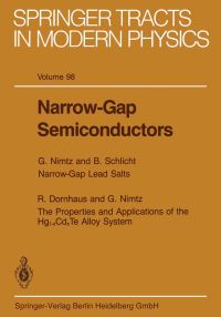 Book Cover for Narrow-Gap Semiconductors by R Dornhaus, G Nimtz, B Schlicht