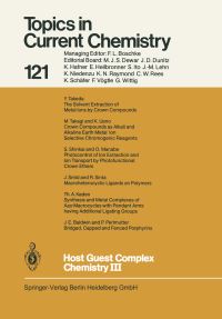 Book Cover for Host Guest Complex Chemistry III by F Vögtle, E Weber