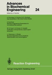 Book Cover for Reaction Engineering by H. Binder, K. Buchholz, W. D. Deckwer, H. Hustedt, K. H. Kroner, M.-R. Kula, G. Quicker, A. Schumpe, U. Wiesmann
