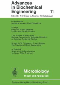 Book Cover for Advances in Biochemical Engineering by T. K. Ghose, A. Fiechter, N. Blakebrough
