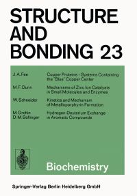 Book Cover for Biochemistry by J A Fee, M F Dunn, W Schneider, M Orchin, D M Bollinger