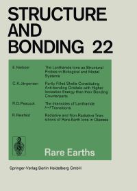 Book Cover for Rare Earths by E Nieboer, C Klixbüll Jørgensen, R D Peacock, R Reisfeld