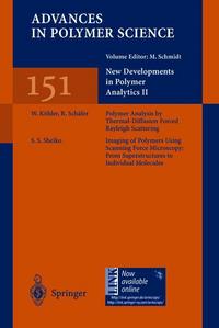 Book Cover for New Developments in Polymer Analytics II by Manfred Schmidt, W Köhler, R Schäfer, S Sheiko