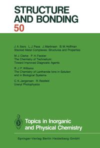 Book Cover for Topics in Inorganic and Physical Chemistry by Xue Duan, Lutz H Gade, Gerard Parkin, Kenneth R Poeppelmeier, Fraser Andrew Armstrong, Mikio Takano, David Michael P Mingos
